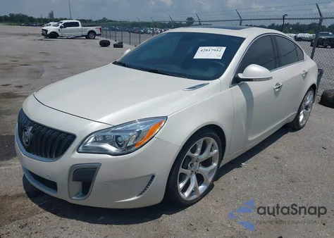 2014 Buick Regal Gs z USA, uszkodzony, nr VIN 2G4GT5GX6E9196637